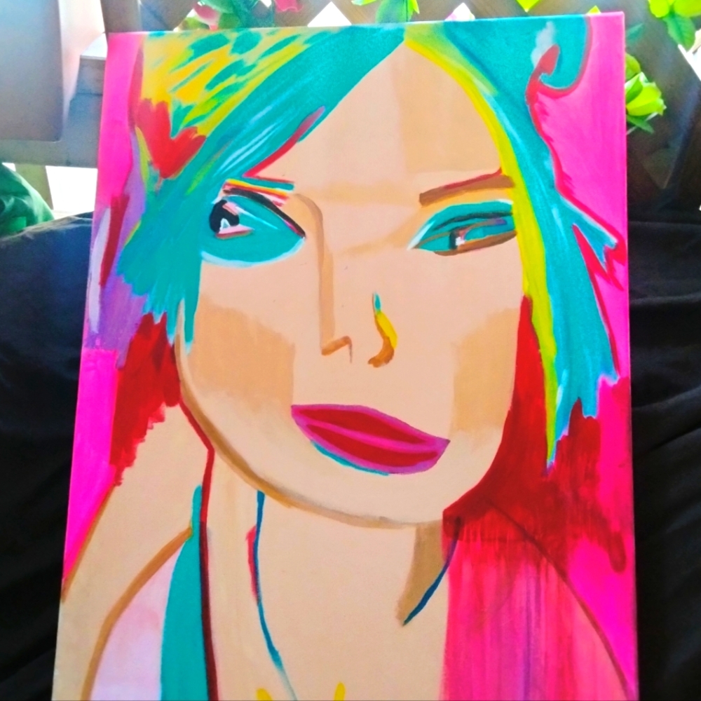 Acrylic paint on canvas Large size Art Painting